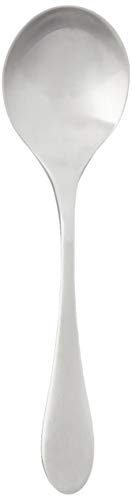 Knork Original Bouillon Stainless Steel Soup, Specialty Spoons, (Pack of 6) - color: matte
