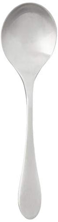Knork Original Bouillon Stainless Steel Soup, Specialty Spoons, (Pack of 6) - color: matte