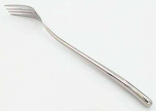Long-handled Korean Stainless Steel Fork Set (Forks, 6) - color: Forks