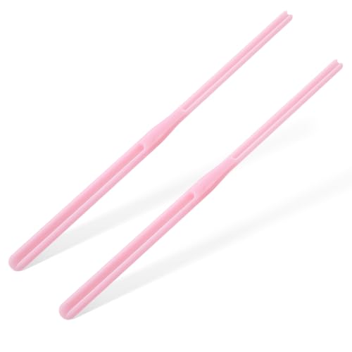 2 Pack Rosary Cord Knotting Tool, Dual Head,Pink - color: Pink
