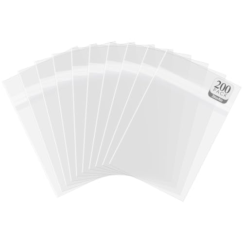 Golden State Art 3"x 4" Acid-Free Crystal Clear Storage Sleeves,200 Pack - size: 3x4