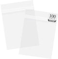 Golden State Art 8x10 Inch Crystal Sealed Clear Plastic Sleeves,100 Pack - size: 8-1/4 x 10-1/8