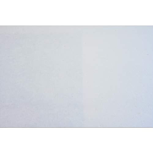 [10 Pcs] Korean Traditional Mulberry Paper HanJi Handmade Plain Natural White Triple Layer 24.8" x 36.6" - size: 24.8" x 36.6" (Triple-Layer)