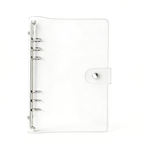 Clear A5 Budget Binder Planner Cover Shell Protector - color: Clear A5