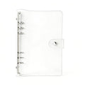 Clear A5 Budget Binder Planner Cover Shell Protector - color: Clear A5