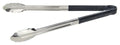 Winco 16" Black Stainless Steel Serving Tongs