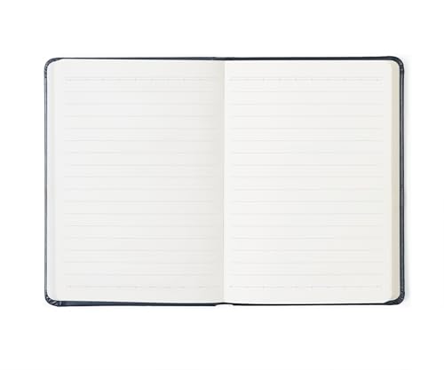 A6 Lined Hardcover Notebook, 100 GSM Paper, Dark Green - color: Dark Green, size: A6（2026 Edition）