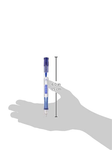 Paper Mate Clearpoint Mechanical Pencils, 0.7mm HB #2 Lead, Blue Barrels, 12 Count - Teacher Supplies, Journaling, Note Taking - size: 1 Count (Pack of 12)