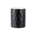 Ceramic Pen Holder Stand Cup Pencil Holder Organizer Makeup Brush Holders for Home Office Desk (Black) - color: Black