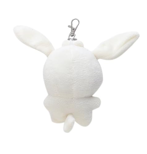 Cute Cartoon Animal Keychain Plush Doll Keyring Backpack Handbag Charm Pendant for Fans 10 CM - color: White-ys