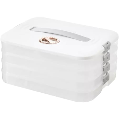 4-layer Cookie Containers,Cookie Carrier, Dumpling Box,Food Storage Containers