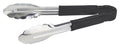 Winco 9" Black Plastic Serving Tongs