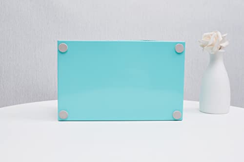 Annova Mesh Desk Organizer Office with 7 Compartments + Drawer/Desk Tidy Candy/Pen Holder/Multifunctional Organizer (Turquoise) - color: Turquoise