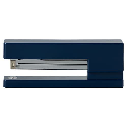 JAM PAPER Modern Desk Stapler - Navy Blue - Sold Individually - color: Navy Blue, size: Pack of 1