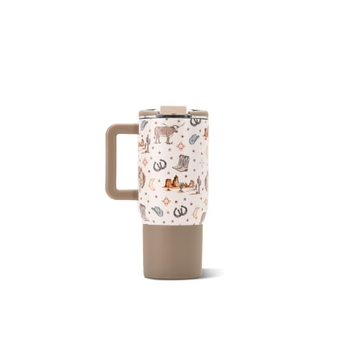 HydroJug Coffee Traveler 20oz Ceramic-Lined Mug with Handle, Mesa - color: Mesa