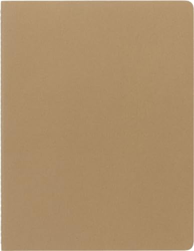Moleskine Cahier Journal, Soft Cover, Large (5" x 8.25") Ruled/Lined, Black, 80 Pages (Set of 3)