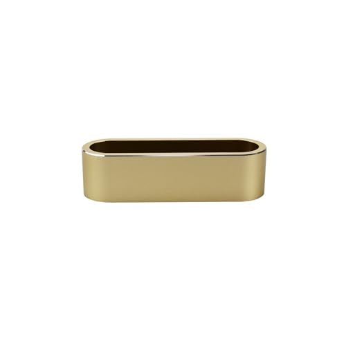 Metal Desktop Card Holder for Desk Stylish Aluminum Alloy Business Card Display Stand for Men Office 1 Pack (Champagne) - color: Champagne