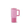 HydroJug Coffee Traveler 20oz Ceramic-Lined Mug with Handle, Petal - color: Petal