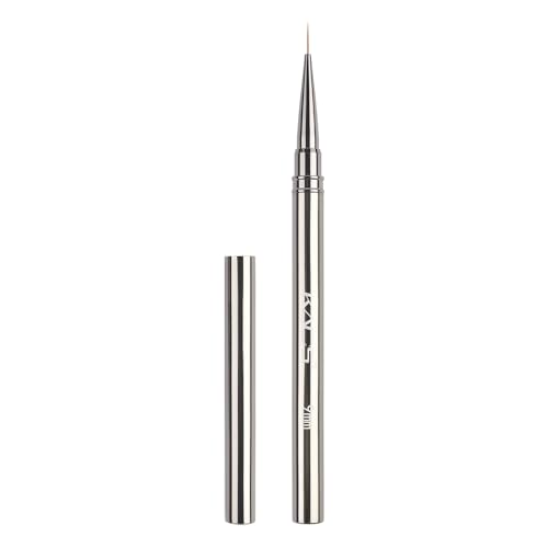 KADS Fine Liner Nail Brush Metal Handle Nail Painting Design Brush Drawing Pen 6mm 9mm 12mm 15mm 18mm (9mm) - color: 9mm (Single)