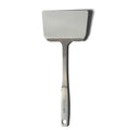 TECHEF - ChefCore 304 Stainless Steel Solid Turner Spatula with Ergonomic Handle, One-Piece Unibody Design, Rustproof & Heat Resistant, 10.5" Serving Utensil – Made in Korea - size: Solid Turner
