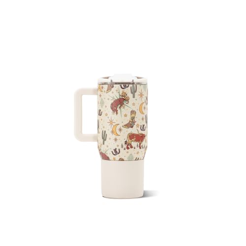 HydroJug Coffee Traveler 20oz Ceramic-Lined Mug with Handle, Rodeo - color: Rodeo