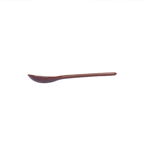 6 pcs Porcelain Egg Spoons Tea Spoon Ceramic Spoons 4.7 inch Coffee Dessert Yogurt Tea Milky Coffee - style: Coffee