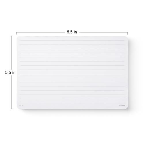 Notsu Lined Desk Notepad 2 Pack - size: 5.5" x 8.5", style: Lined