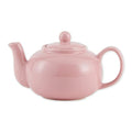 RSVP International Stoneware Teapot Collection, Microwave and Dishwasher Safe, 16 oz, Pink - color: Pink, size: 16 oz