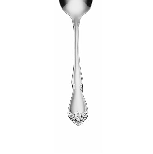 Oneida True Rose Teaspoons Silverware Set for 4, Flatware - style: Teaspoons, Set of 4