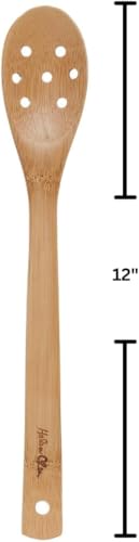 Helen’s Asian Kitchen Bamboo Pierced Spoon, 12-Inch - style: 12-Inch, Pierced Spoon