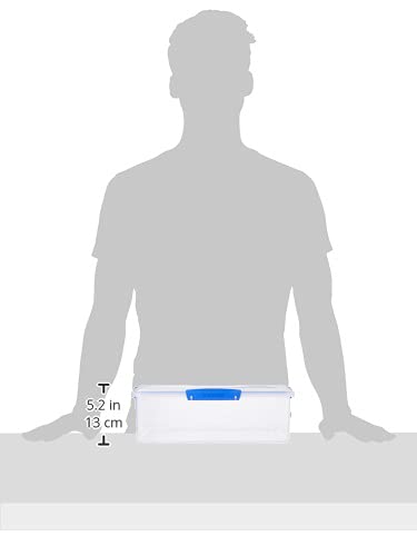 Sistema KLIP IT Large 7L Food Storage Container, Airtight & Stackable, Dishwasher, Freezer, & Microwave-Safe, BPA-Free - size: 7 L (Single)