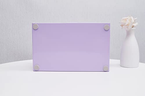 Annova Mesh Desk Organizer Office with 7 Compartments + Drawer/Desk Tidy Candy/Pen Holder/Multifunctional Organizer (Light Purple) - color: Light Purple
