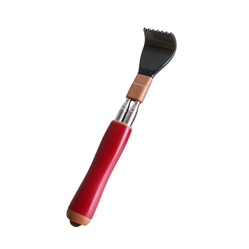 Portable Extendable Double-Pole Back Scratcher（8.3-21.3in），Hand Massager for Scratching Itches, Strong and Sturdy,Good Practical and Novel Gifts for Friends and Family. (Red, 1 Pack) - color: Red, size: 1 Pack