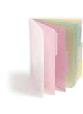 Smead Poly Project Organizer, 6 Tabs, 12 Pockets, Letter Size, Pastel (89208) (Pack of 12) - size: Letter (Pack of 12), style: Pastel, 1 Count