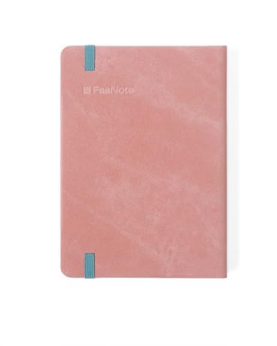 A6 Lined Hardcover Notebook, 100 GSM Paper, Rose Tan - color: Rose Tan, size: A6（2026 Edition）
