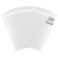 Golden State Art 4"x9" Acid-Free Crystal Clear Storage Sleeves,200 Pack - size: 4x9