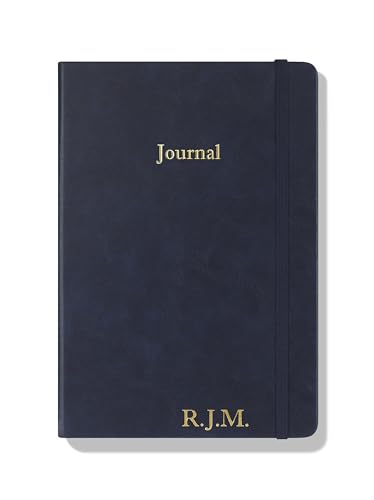 Wykeham's Executive 2026 Undated Daily Journal Planner – Customization Available (Personalized Royal Blue, 8.5"×5.5") - color: Personalized Royal Blue