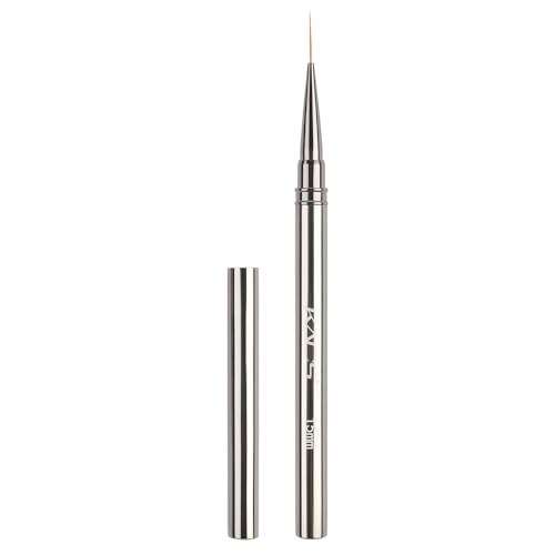 KADS 15mm Fine Liner Nail Brush Metal Handle Nail Painting Design Brush - color: 15mm (Single)