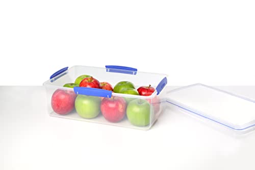 Sistema KLIP IT Large 7L Food Storage Container, Airtight & Stackable, Dishwasher, Freezer, & Microwave-Safe, BPA-Free - size: 7 L (Single)