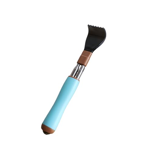 Portable Extendable Double-Pole Back Scratcher（8.3-21.3in），Hand Massager for Scratching Itches, Strong and Sturdy,Good Practical and Novel Gifts for Friends and Family. (Blue, 1 Pack) - color: Blue, size: 1 Pack