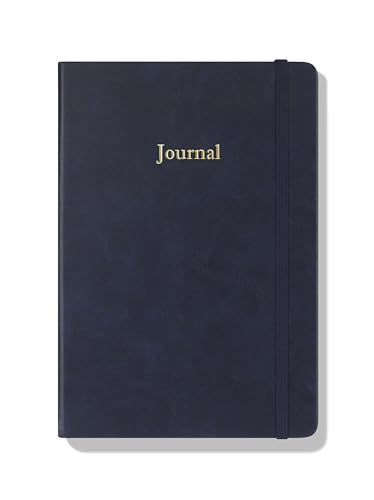 Wykeham's Executive 2026 Undated Daily Journal Planner – Customization Available (Royal Blue, 8.5"×5.5") - color: Royal Blue