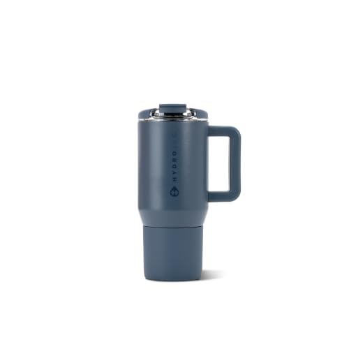 HydroJug Coffee Traveler 20oz Ceramic-Lined Mug with Handle, Cascade - color: Cascade