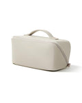 EACHY Travel Makeup Bag for Women, Flat Open Cosmetic Bag, Gray, Medium - color: A - Gray, size: Medium