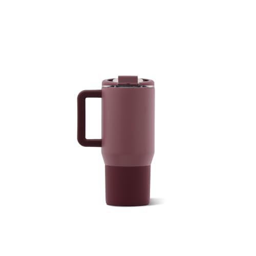 HydroJug Coffee Traveler 20oz Ceramic-Lined Mug with Handle, Canyon Rose - color: Canyon Rose