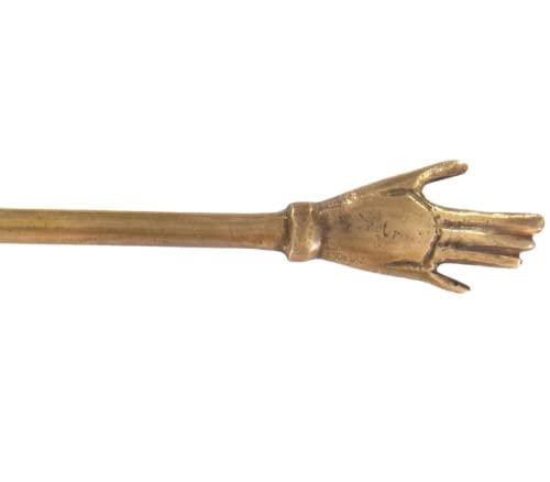 Alice Lane Home Collection Harper Hand Brass Bookmark 13.5 Inches