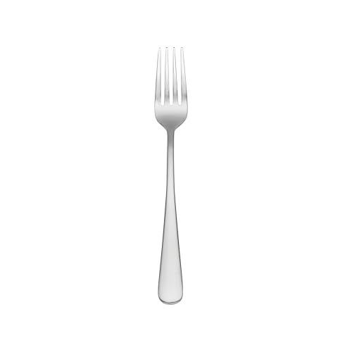Oneida Silverware, Chapman Everyday Flatware 1-Piece Salad Fork, Service For 1, 18/0 Stainless Steel, Rust Resistance, Dishwasher Safe, 7.1"L x 0.9"W (Silver, 1 Piece) - style: Salad Forks