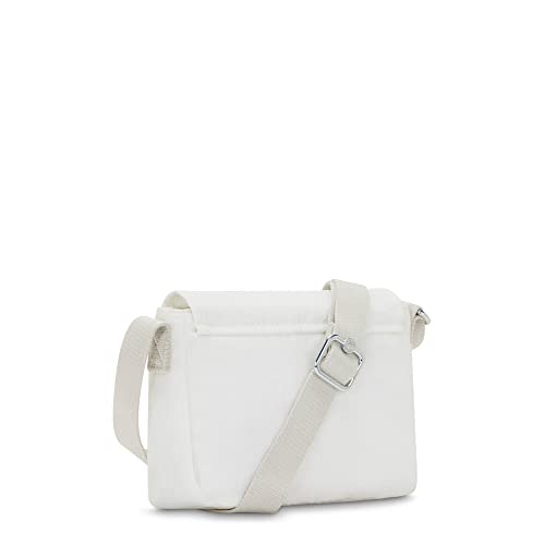 Kipling Sabian Crossbody Mini Bag - color: New Alabaster, size: 7.75''L x 5.75''H x 3.25''D