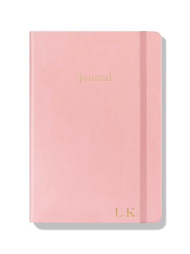 Wykeham's Executive 2026 Undated Daily Journal Planner – Customization Available (Personalized Rose, 8.5"×5.5") - color: Personalized Rose