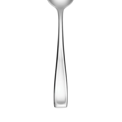 Oneida Moda 65-Piece 18/10 Silverware Set for 12, Flatware - style: 65-Piece Flatware Set with Caddy