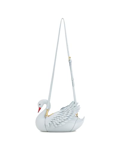 JW PEI Women's Alani Swan Shaped Crossbody Bag - color: Light Blue
